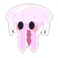 Jellyfish Sticker - Ultra-Rare from Ocean Sticker Pack